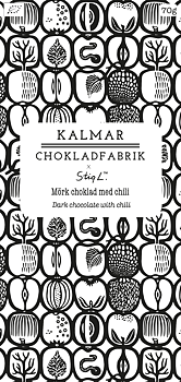 Stig Lindberg 'Fruktlåda' - Ekologisk Mörk choklad 70% med chili