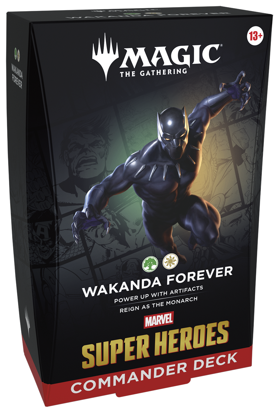 Magic: The Gathering - Marvel Super Heroes Commander Deck - Wakanda Forever