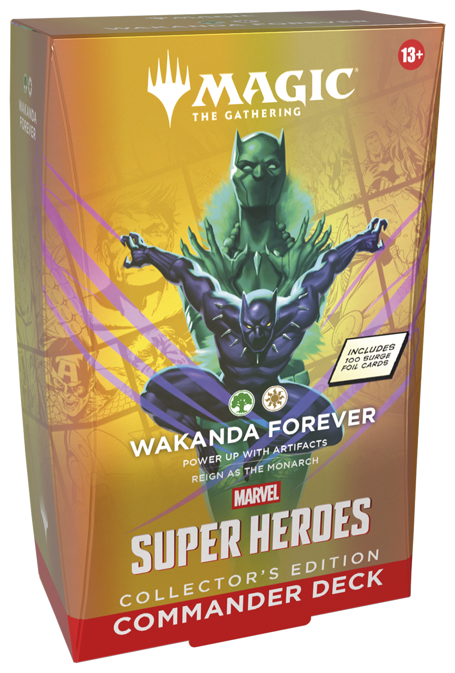 Magic: The Gathering - Marvel Super Heroes Commander Decks Collector's Edition - Wakanda Forever