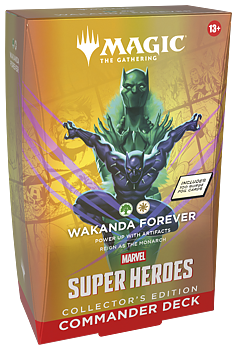 Magic: The Gathering - Marvel Super Heroes Commander Decks Collector's Edition - Wakanda Forever