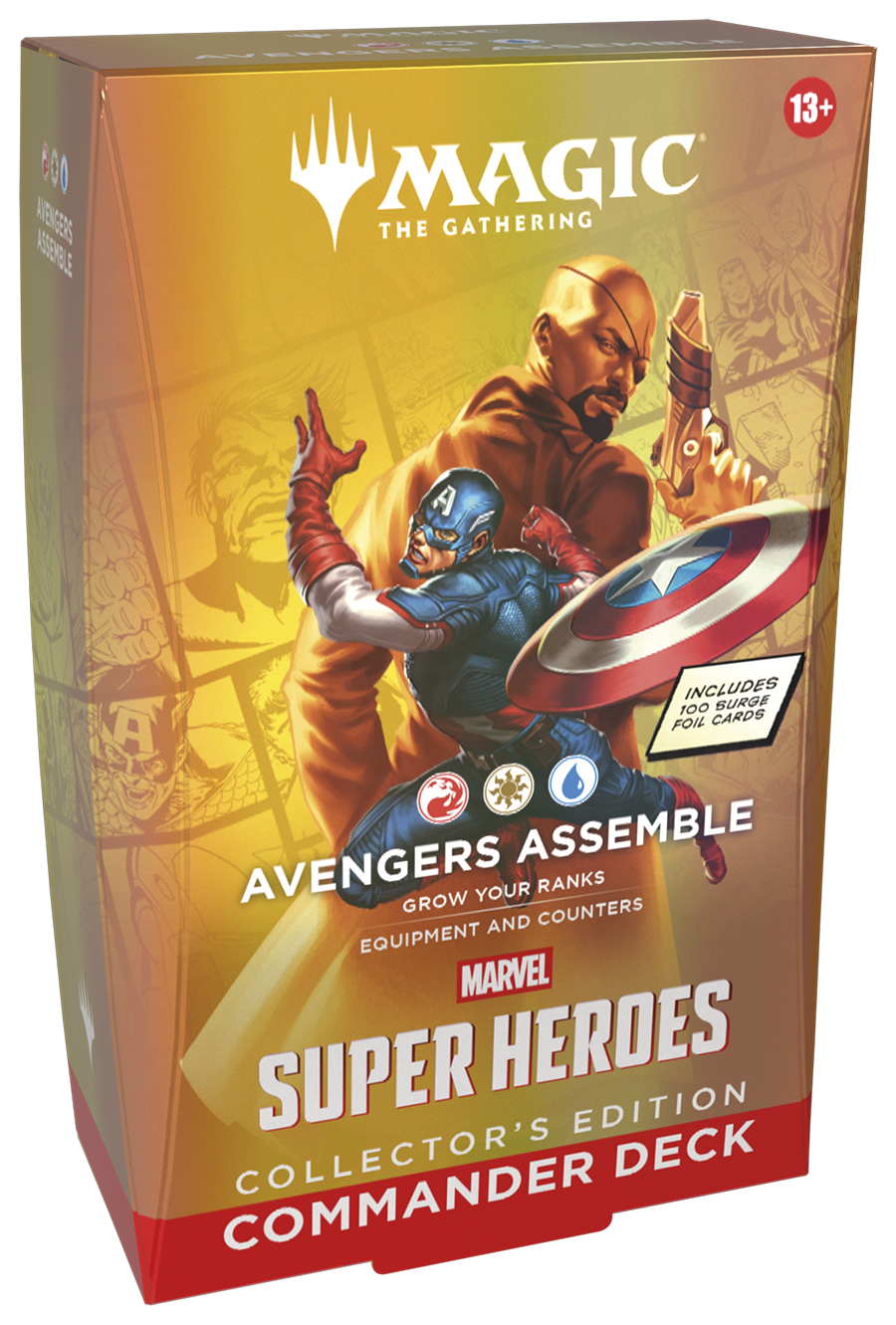 Magic: The Gathering - Marvel Super Heroes Commander Decks Collector's Edition - Avengers Assemble