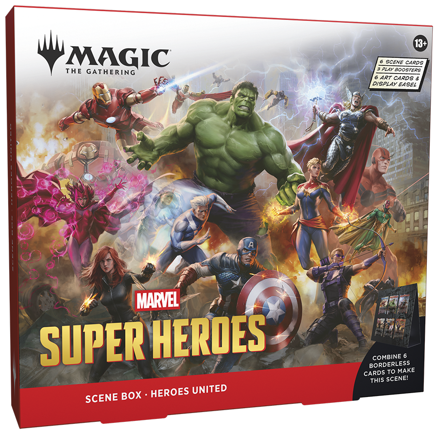 Magic: The Gathering - Marvel Super Heroes - Scene Boxes - Heroes United