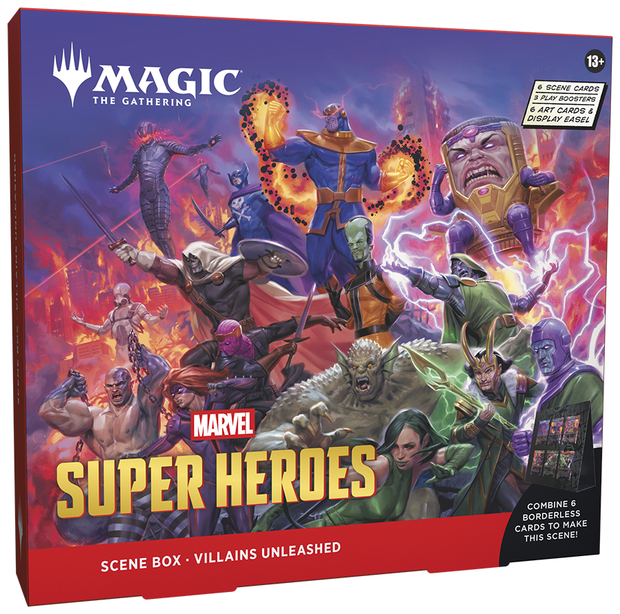 Magic: The Gathering - Marvel Super Heroes - Scene Boxes - Villains Unleashed