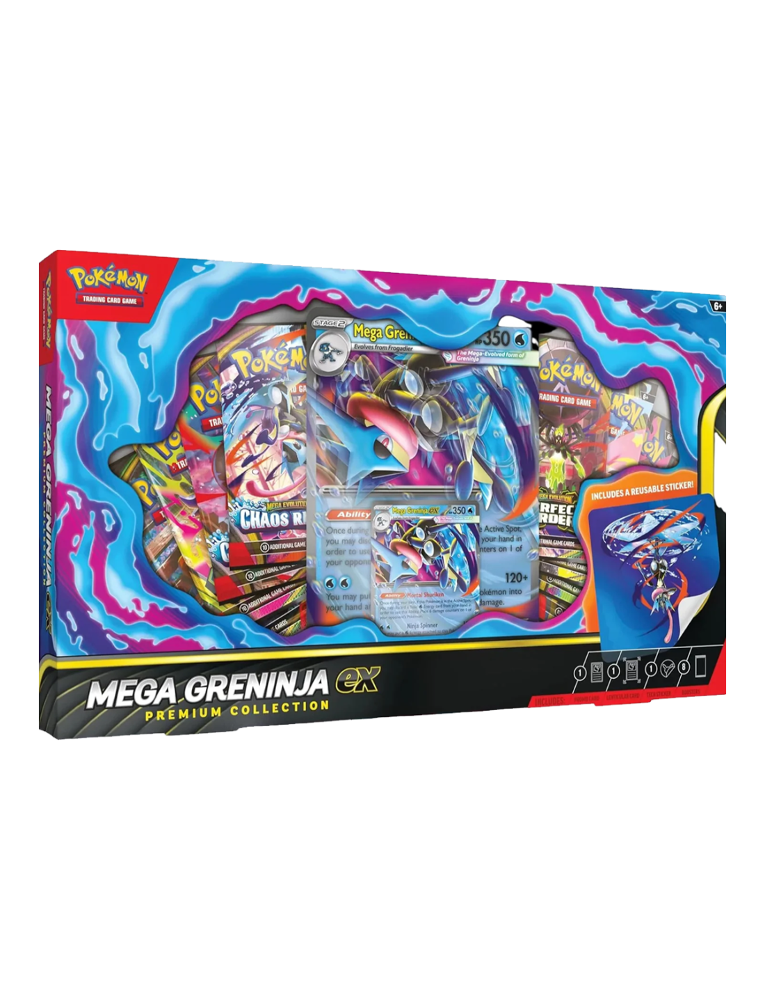 Pokémon TCG: Mega Greninja Ex Premium Collection