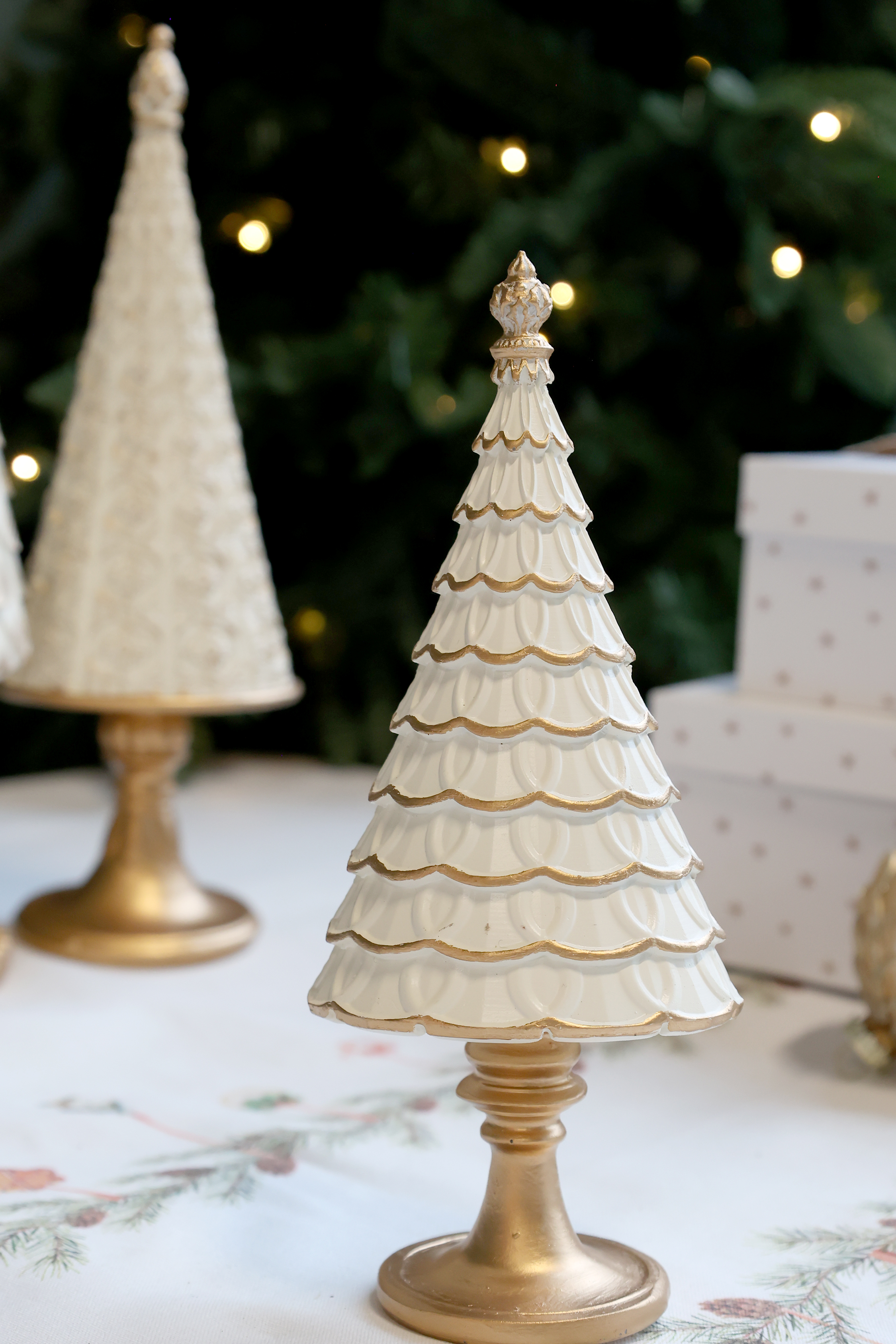 Fransk Julgran - Gran - Noel - 23,5x10 cm - Poly - 11