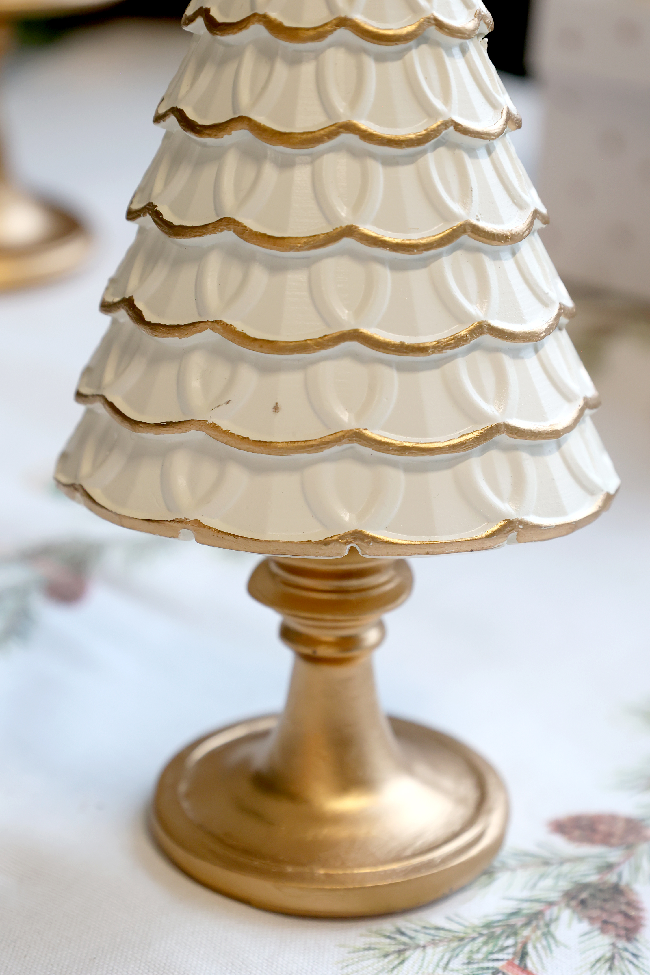 Fransk Julgran - Gran - Noel - 23,5x10 cm - Poly - 12
