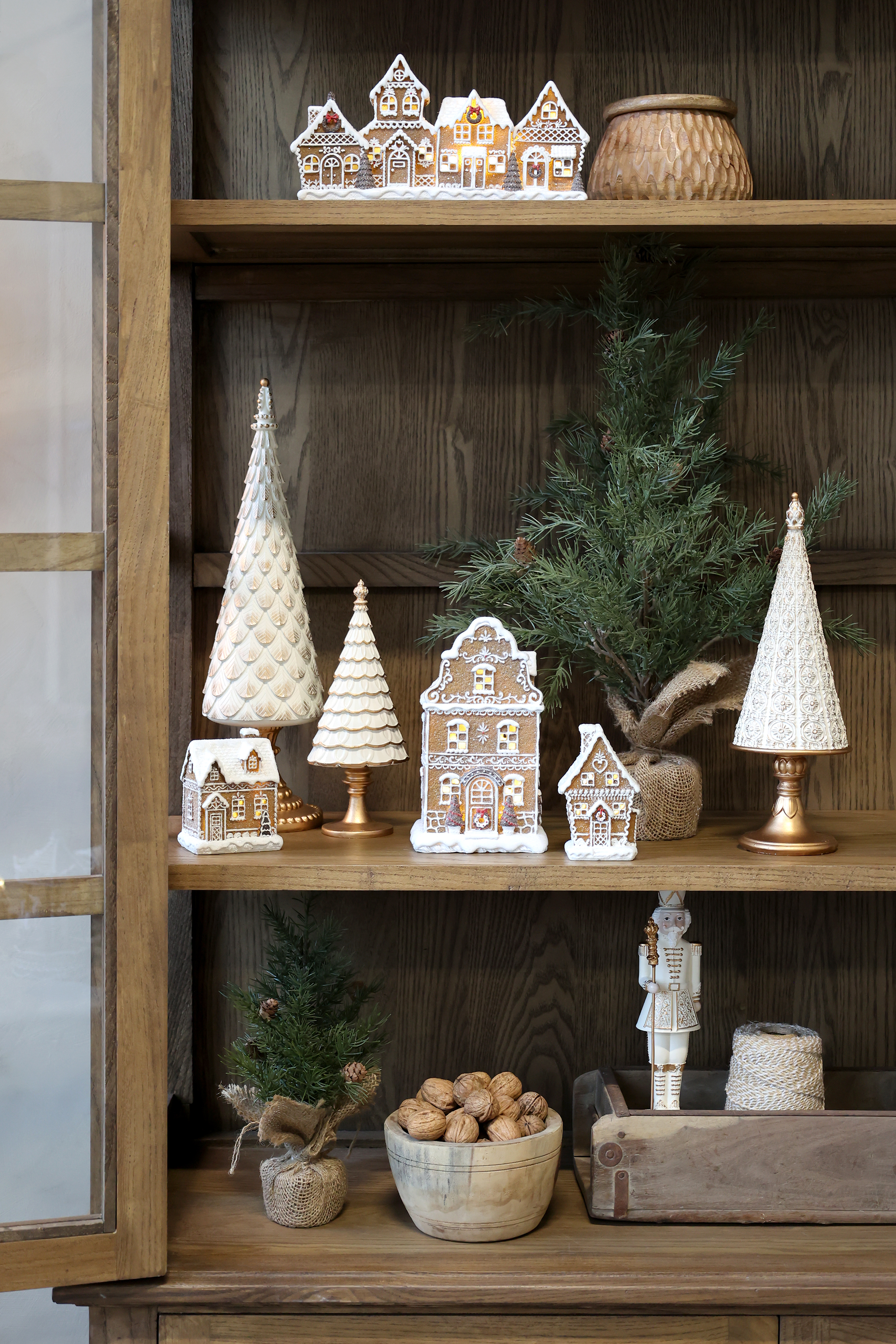 Fransk Julgran - Gran - Noel - 23,5x10 cm - Poly - 13