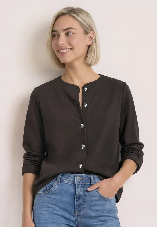 Short jcket with deco buttons Black Coffee Kort jacka - 6