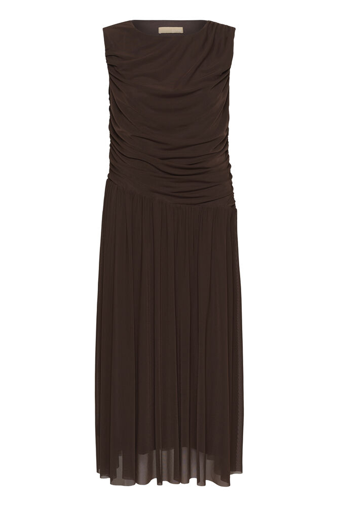 Culture Clark Ashley Dress Coffe Bean Brown - 6