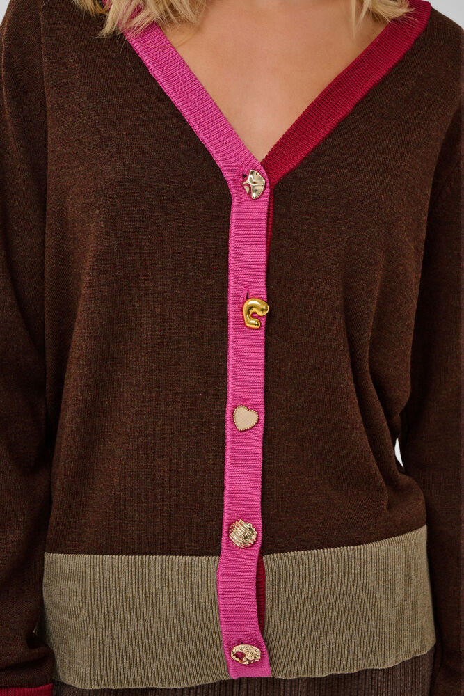 Claire Annemarie cardigan brown - 5