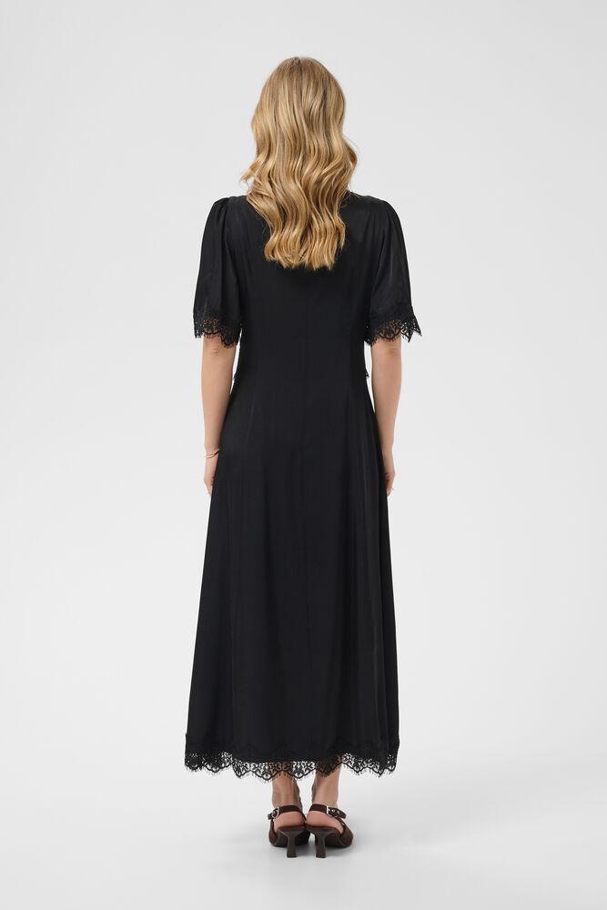Cream Confir Dress Black - 5