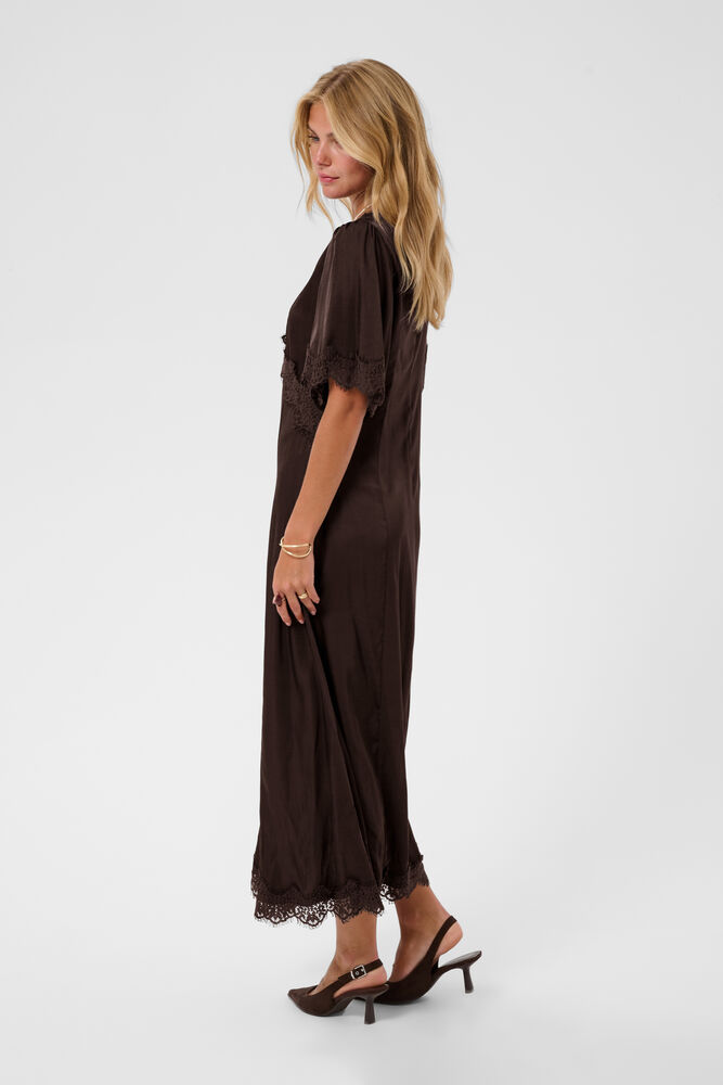 Cream Confir Dress Java Brown - 4