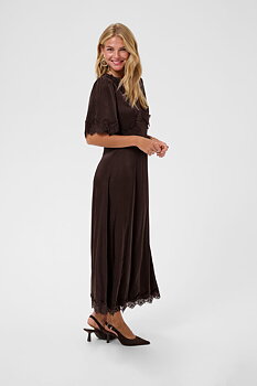 Cream Confir Dress Java Brown