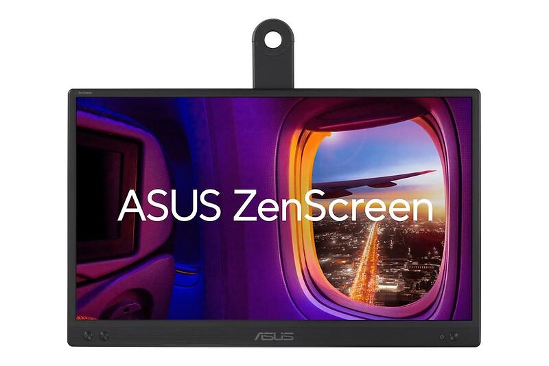 Asus ZenScreen MB166CR 15.6'' - 2 År Garanti Helt Ny Oanvänd - Svart - Original