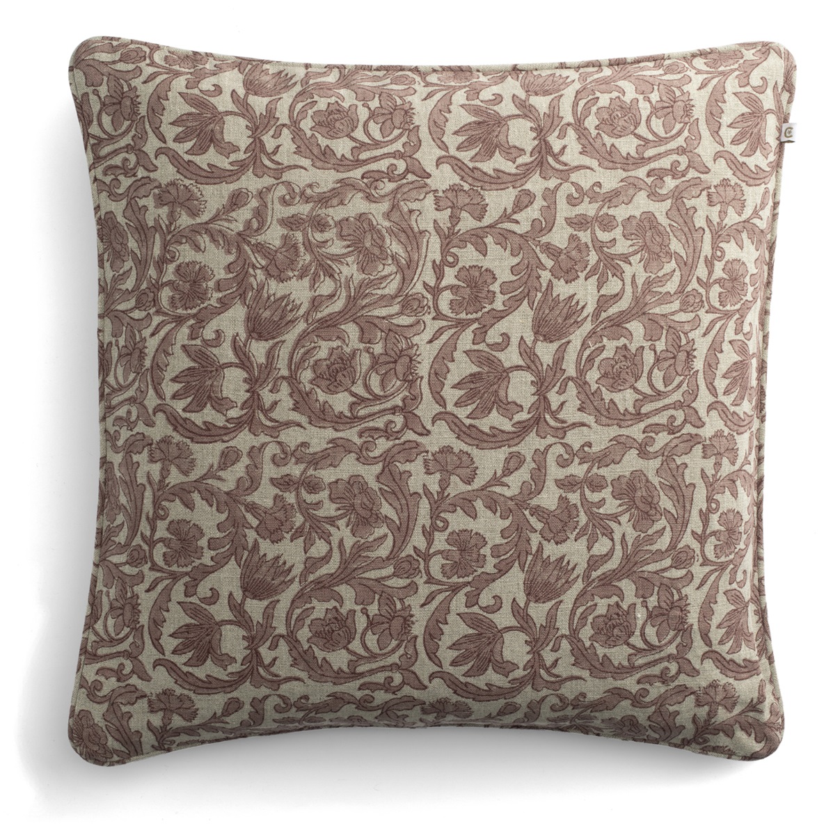 Chamois Linne Kuddfodral Pondicherry Old Rose - 50x50cm