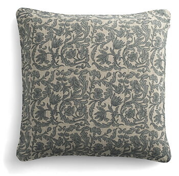 Chamois Linne Kuddfodral Pondicherry Blue - 50x50cm
