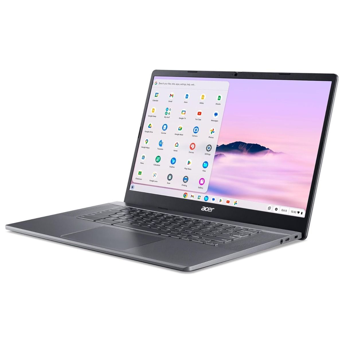 Acer Chromebook 515 NX.KNUED.006 15,6" i3-1315U 8GB RAM 256GB SSD - 2 År Garanti Helt Ny Oanvänd - Original - Nordisk - 2