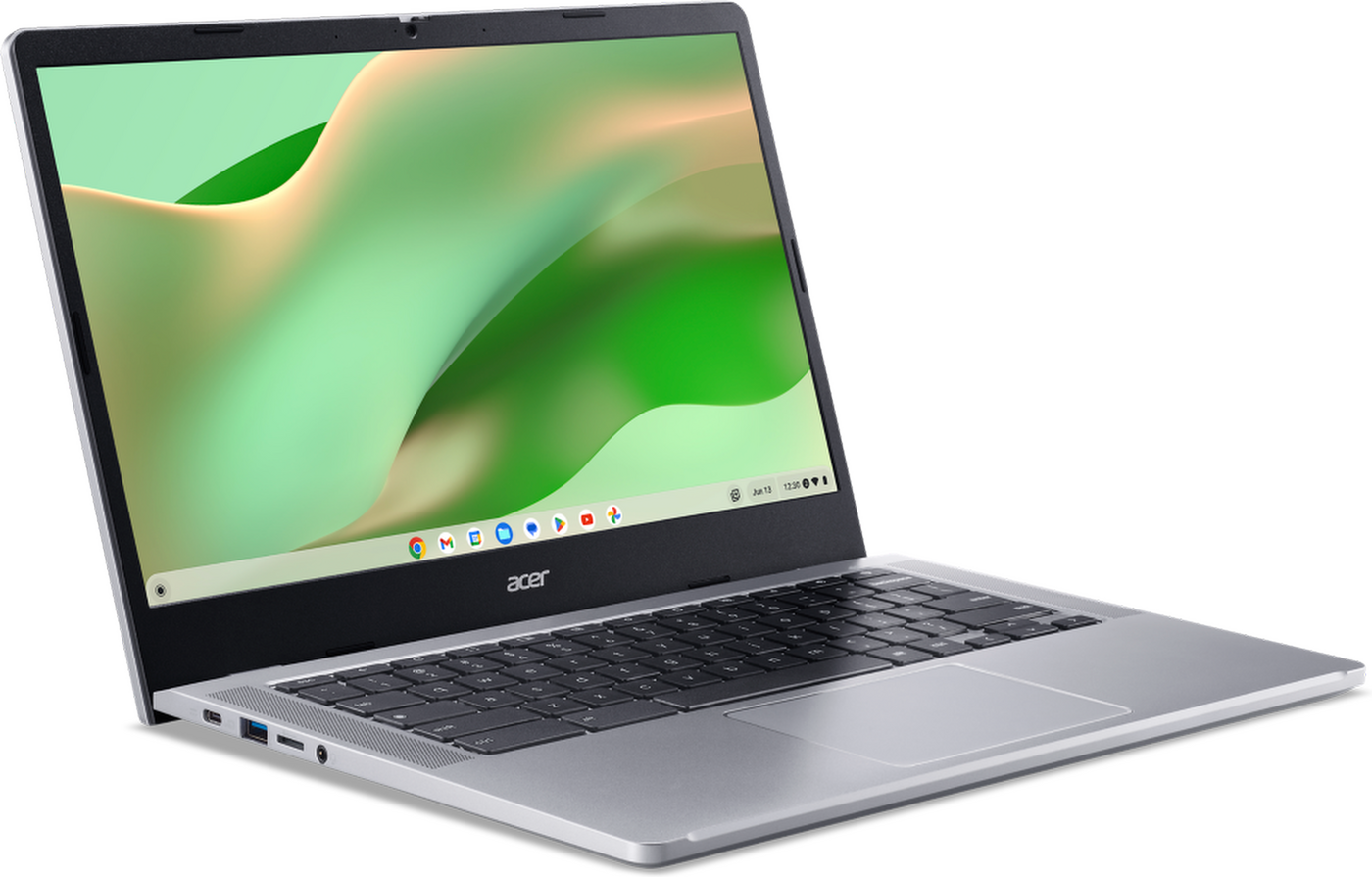 Acer CB314-4H-C739 (NX.KNBED.005) Core N100 64GB 4GB RAM - 2 År Garanti Helt Ny Oanvänd - Original - Nordisk - 2