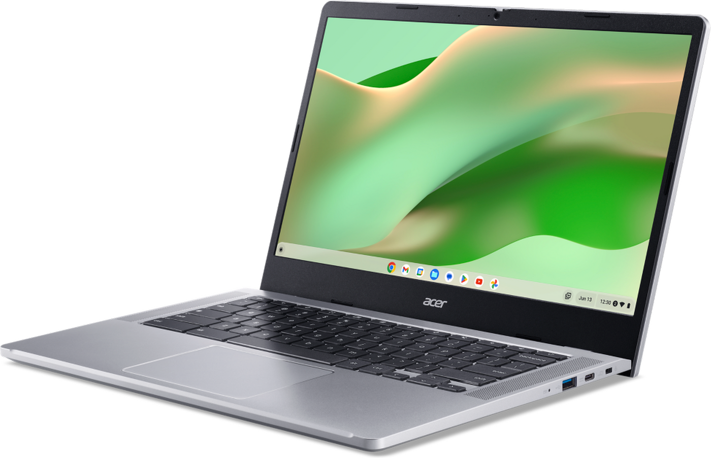 Acer CB314-4H-C739 (NX.KNBED.005) Core N100 64GB 4GB RAM - 2 År Garanti Helt Ny Oanvänd - Original - Nordisk - 3