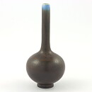 Berndt Friberg (1960s) Unique Brown Haresfur Vase 10 cm