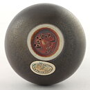 ベルント・フリーベリ  一点もの  斑のある茶色いベース  (10cm)  1960年代