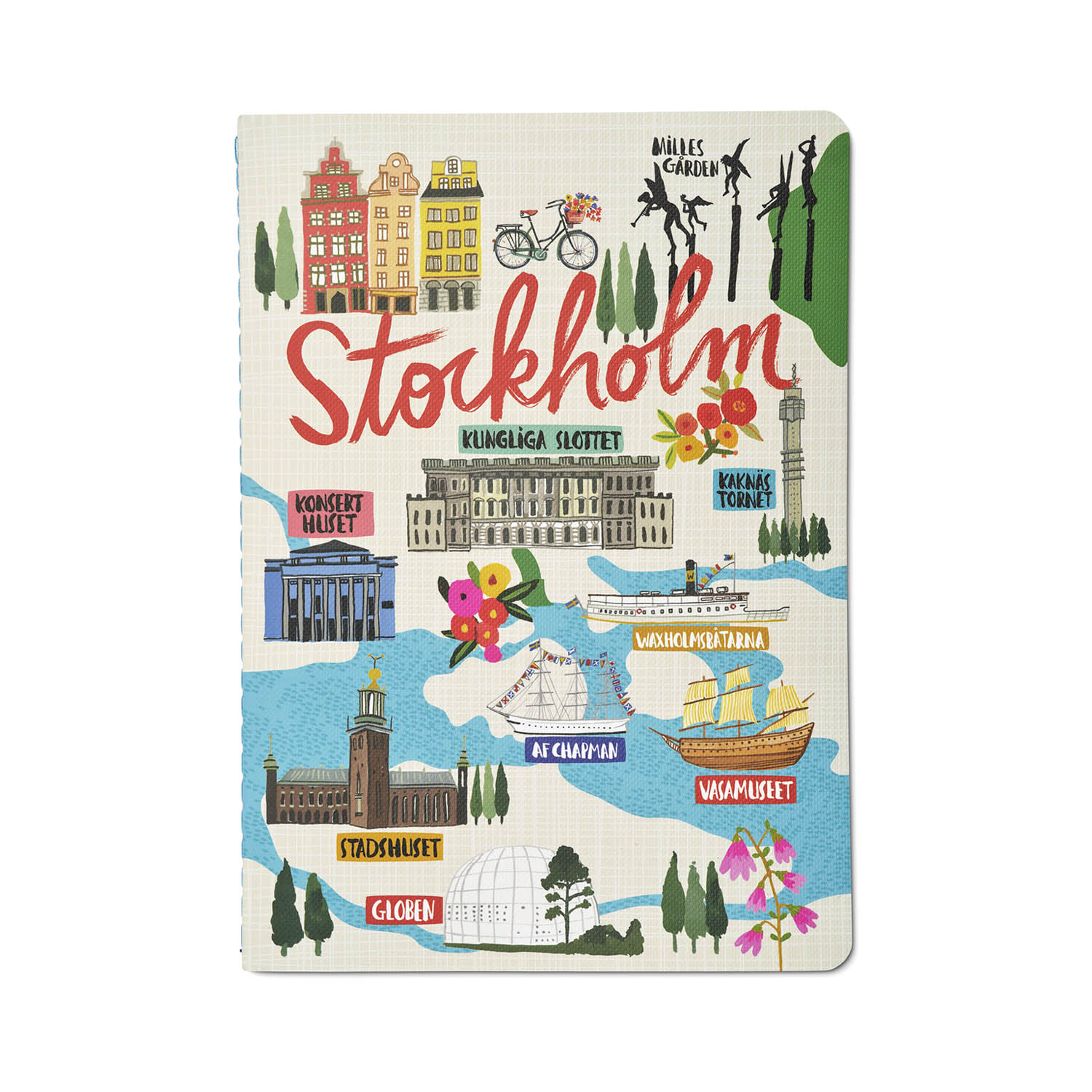 Anteckningshäfte Stockholm, A6