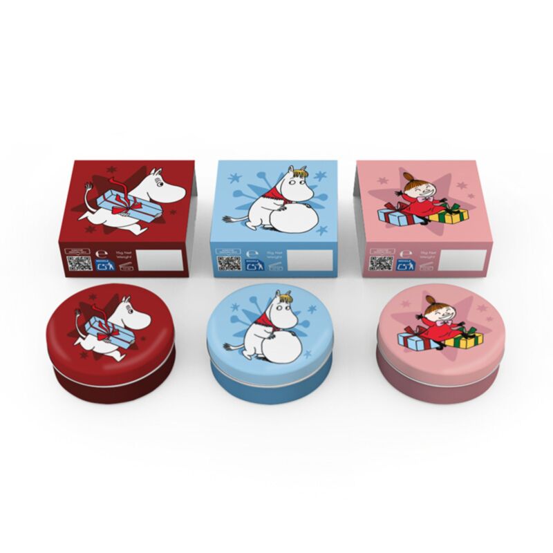 Mumin Jul läppbalsam i burk