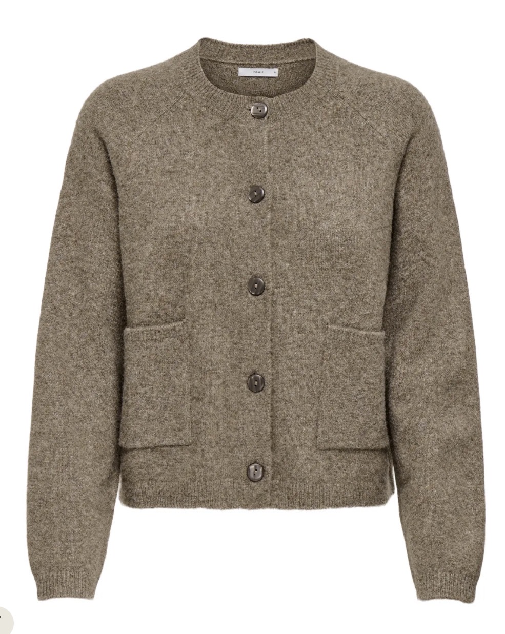 Only Piemonte LS Cardigan Walnut Melange - 2