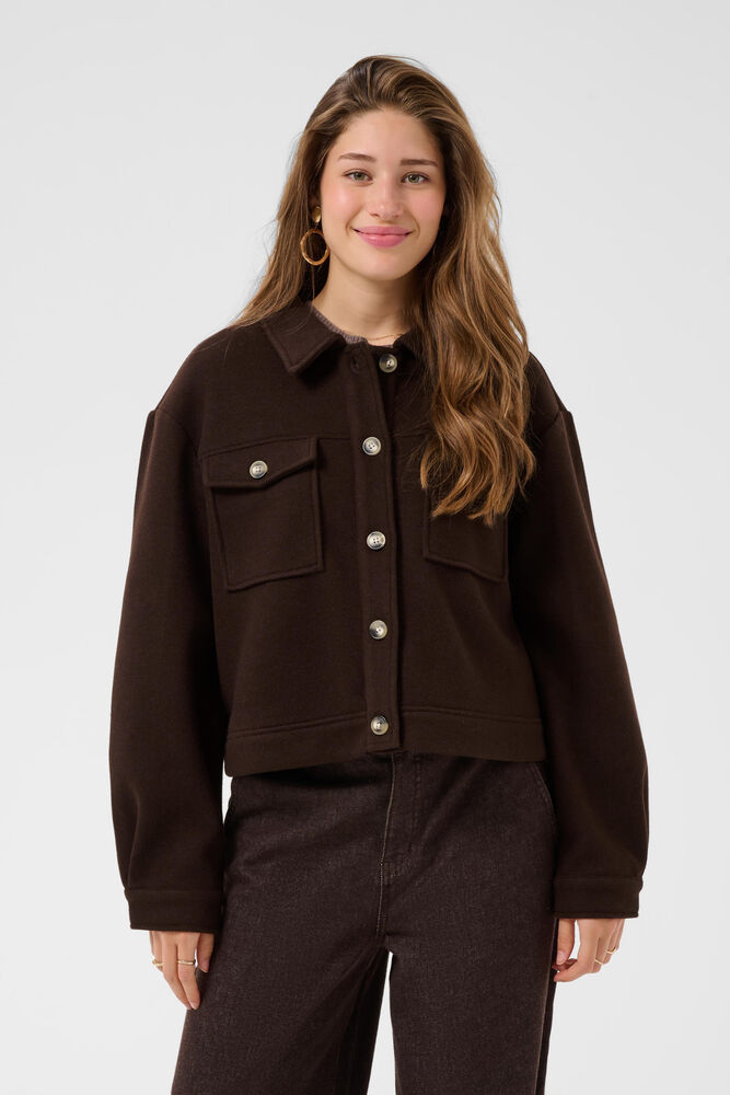 Cream Marigold Jacket Java Brown