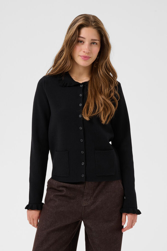 Cream Dela Cardigan Black - 3