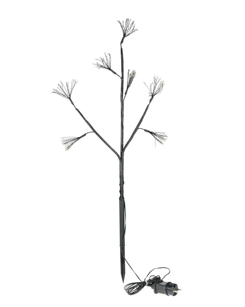 LED tree with branches for outdoor use Black 70 cm – 140 lights - 3