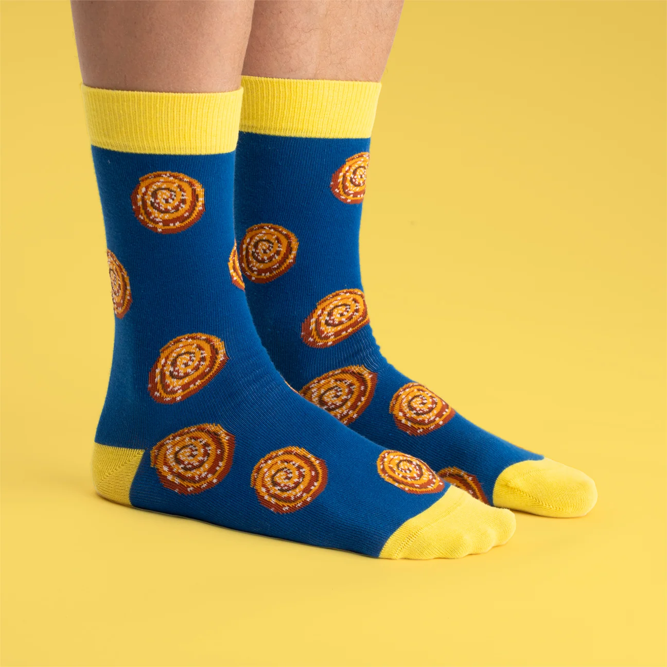 Socks Round Cinnamon Bun Lux 36-40