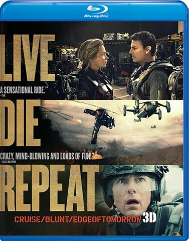 Live Die Repeat: Edge Of Tomorrow 3D (BLU-RAY)