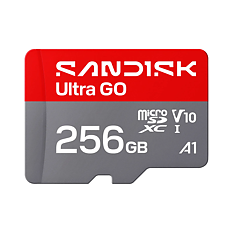 SandDisk MicroSD Ultra GO 256GB 1 190MB/s C10 UHS U1 A