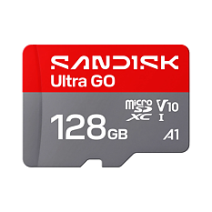 Sandisk MicroSD Ultra GO 128GB 190MB/s C10 UHS U1 A1