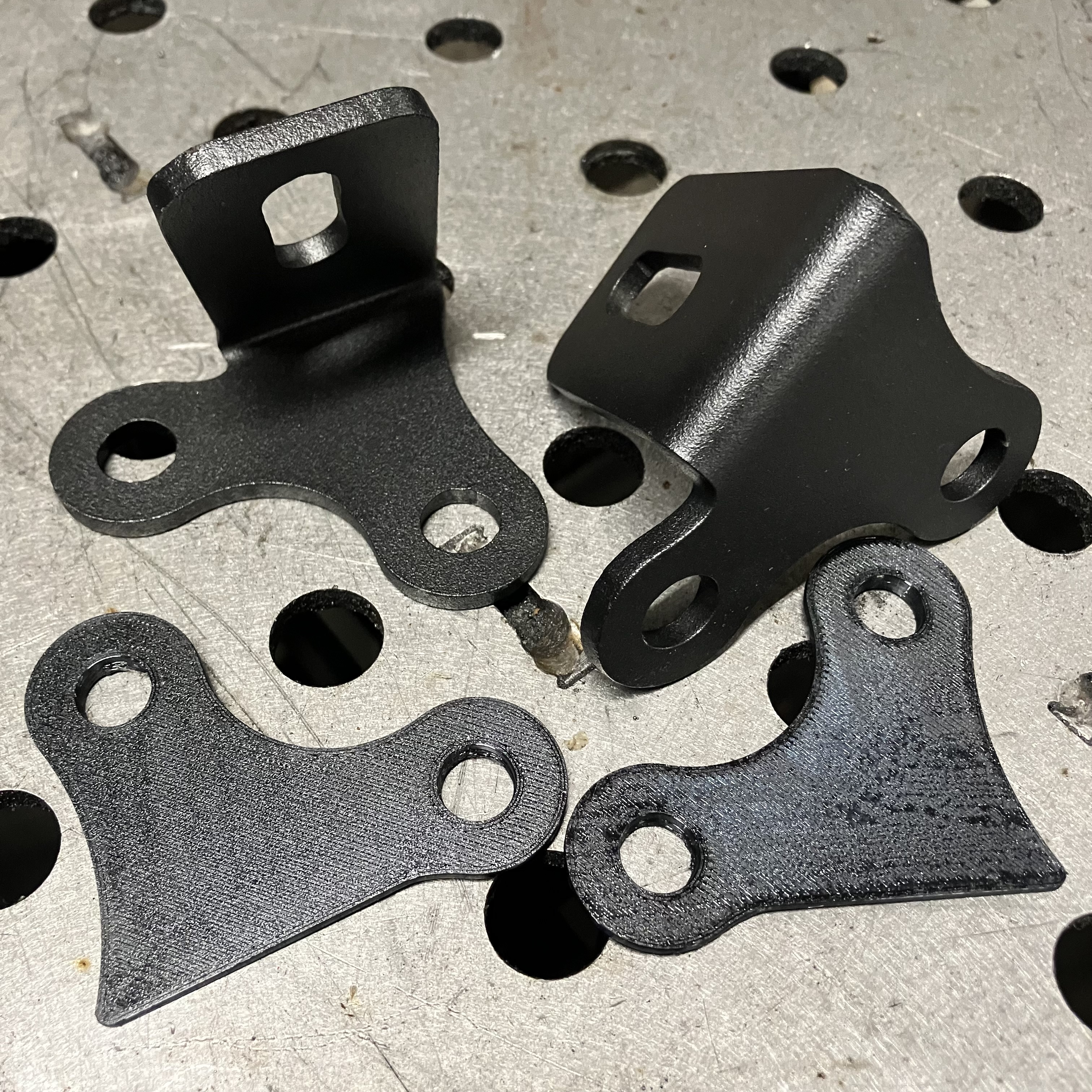 Falken Fabrication A-Pillar Lights Bracket - JK & JKU