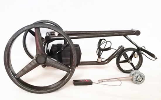ElCaddy Li-700 DHC Fjärrkontroll , kolfiber - 2