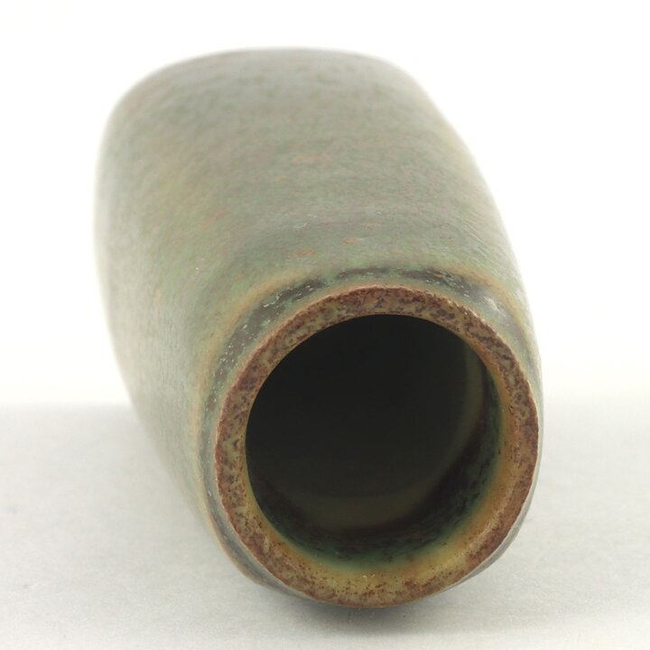 Carl-Harry Stålhane (1950s) Green Miniature Vase 7 cm (#11)