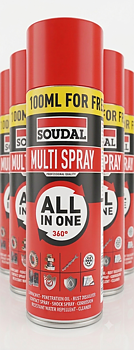 6 X 500ML SOUDAL MULTISPRAY