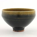 Berndt Friberg (1964) Unique Brown/Yellow Bowl 6 cm