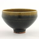 ベルント・フリーベリ 一点もの！ブラウン/イエロー色の器 Bowl（6cm)  1964年1964