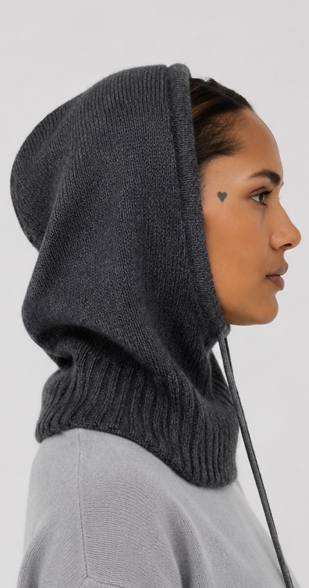 Nesa Balaclava - charcoal - 3