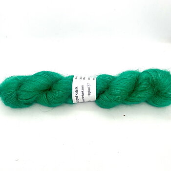 Handfärgad Kidsilk  grön