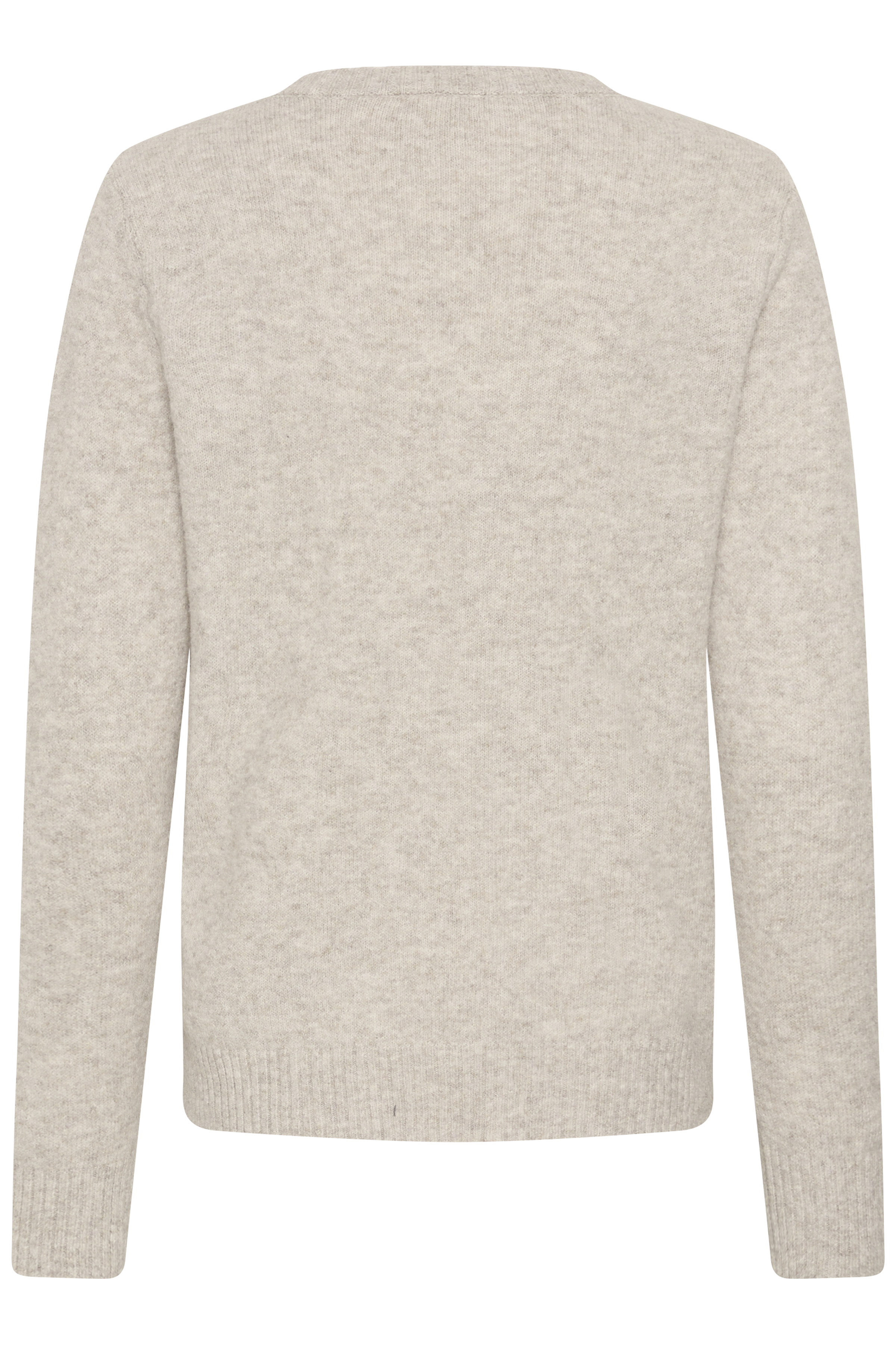 CRHope Knit Pullover Havrefärgad Stickad Tröja med Argylemönster - 7
