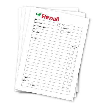 Jourrapports block - 100-pack