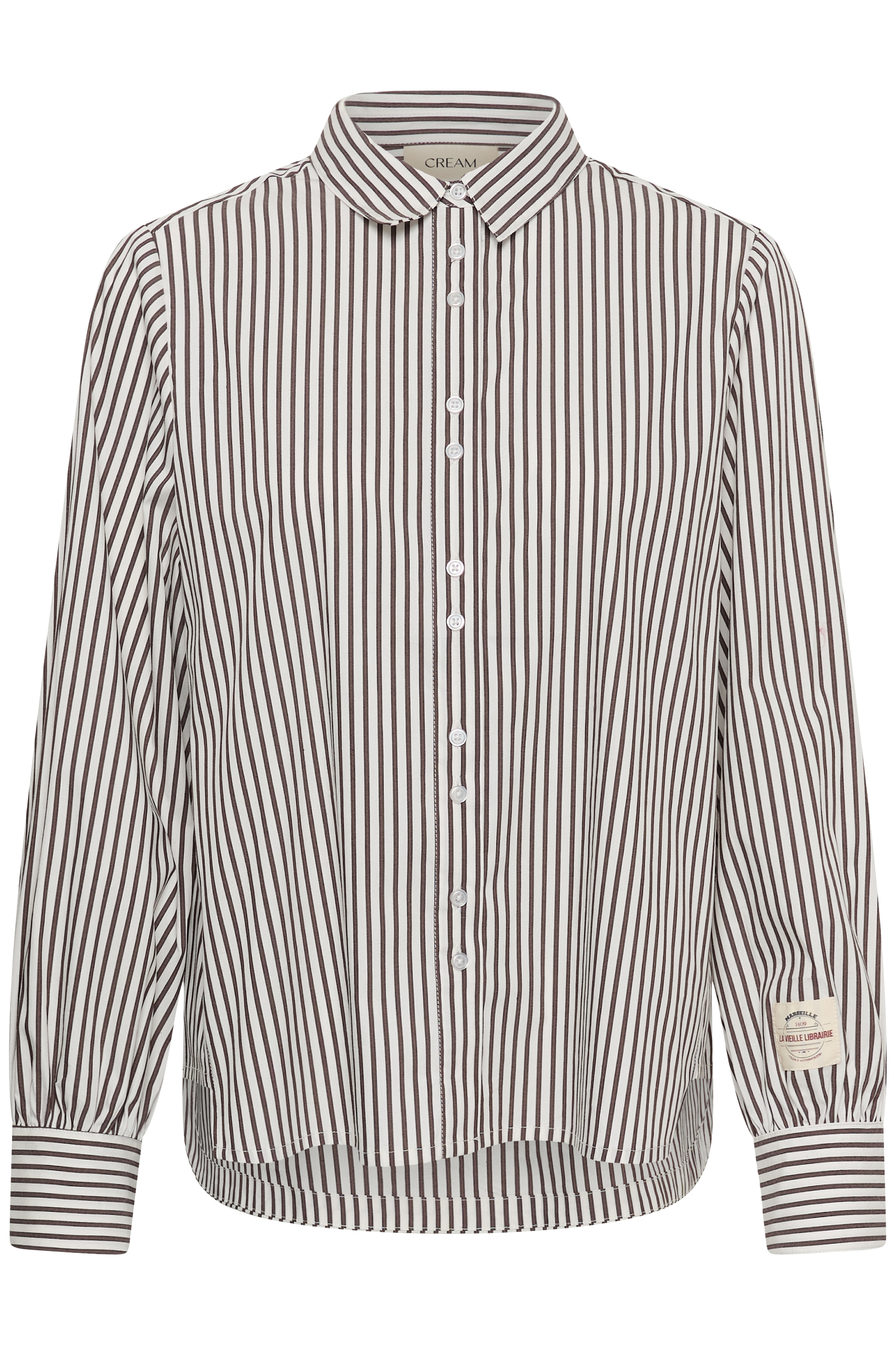 CRMira Striped Shirt Java Stripe Randig Skjorta - 7