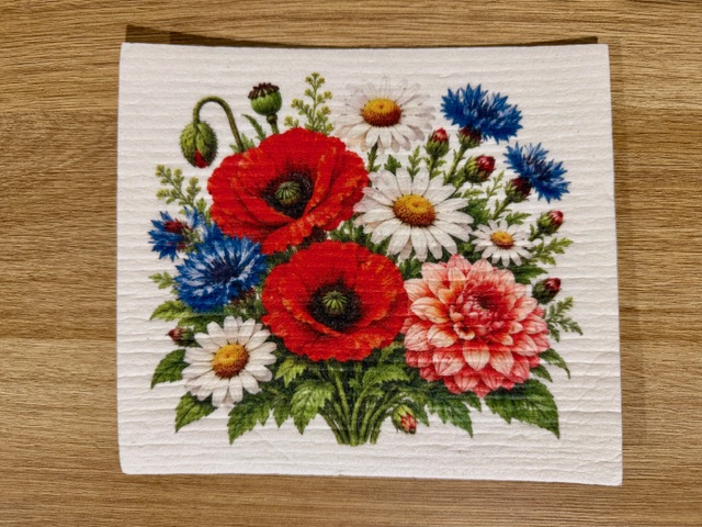 Disktrasor - Blomstermotiv - 9