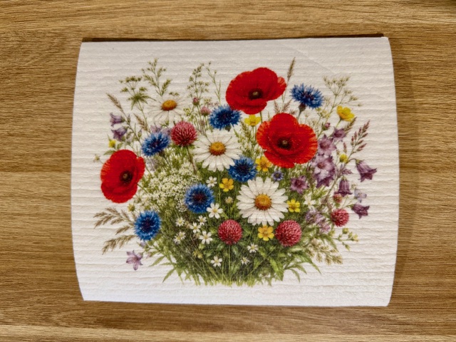 Disktrasor - Blomstermotiv - 15