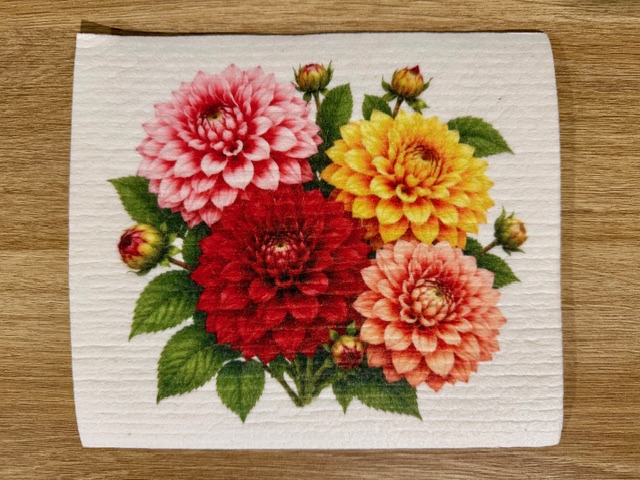 Disktrasor - Blomstermotiv - 10