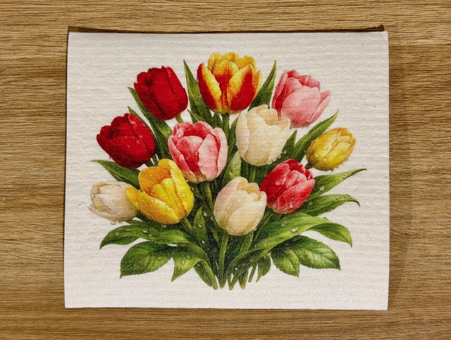 Disktrasor - Blomstermotiv - 17
